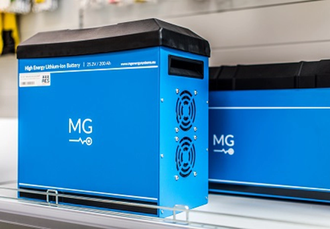 MG lithium ion battery